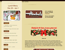 Tablet Screenshot of andresofdenver.com